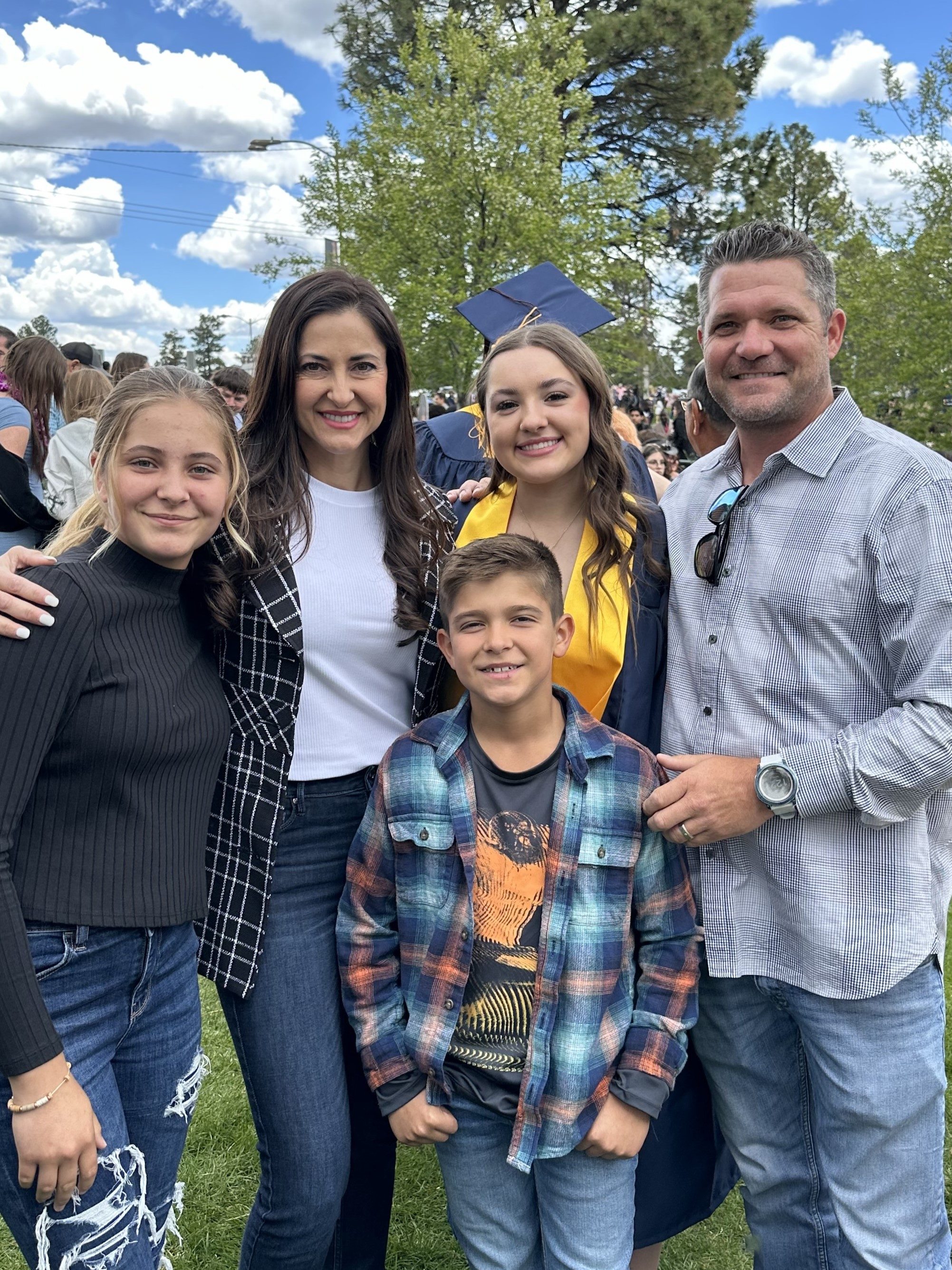 Jeromey Naugle and family