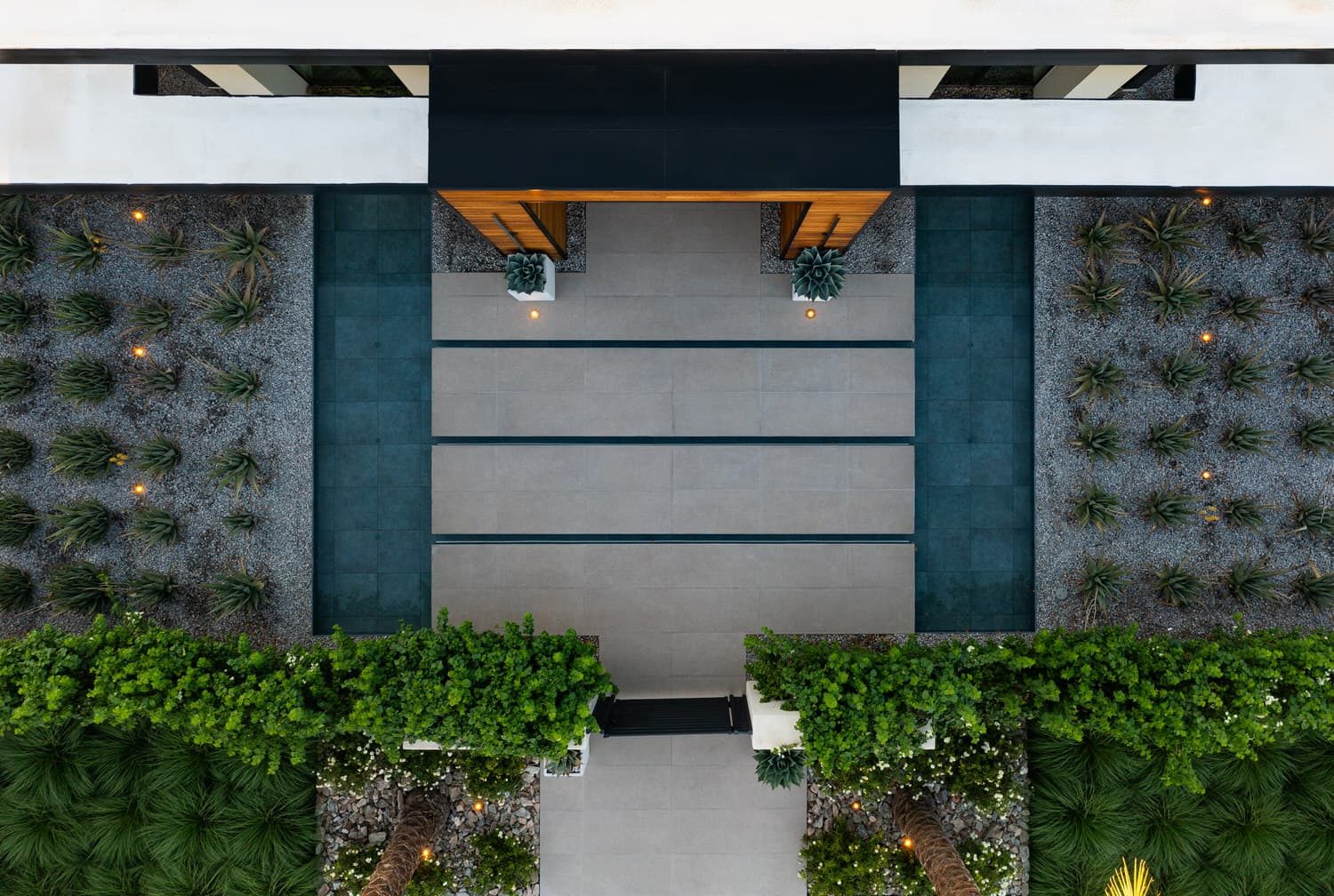 Ianello — courtyard from above