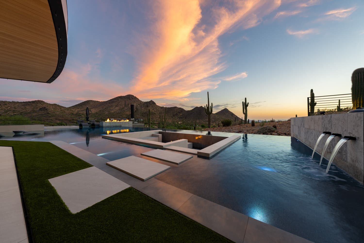 Vanishing-Edge Pools