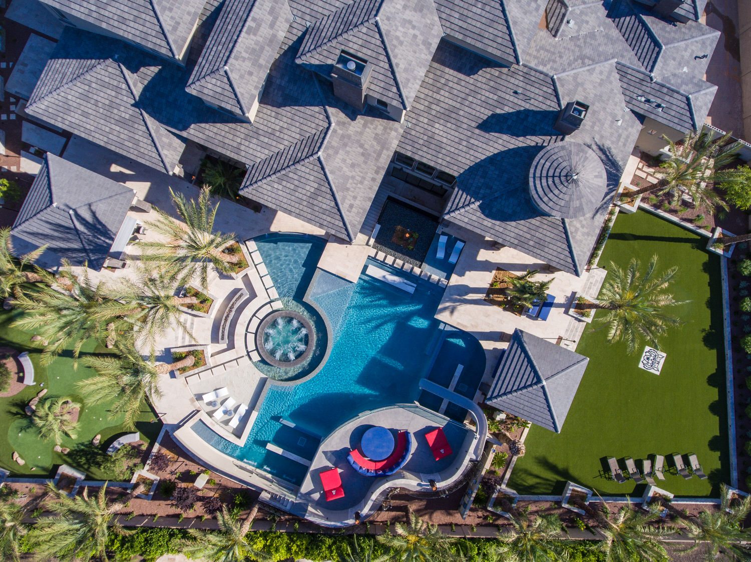 Estate program from above