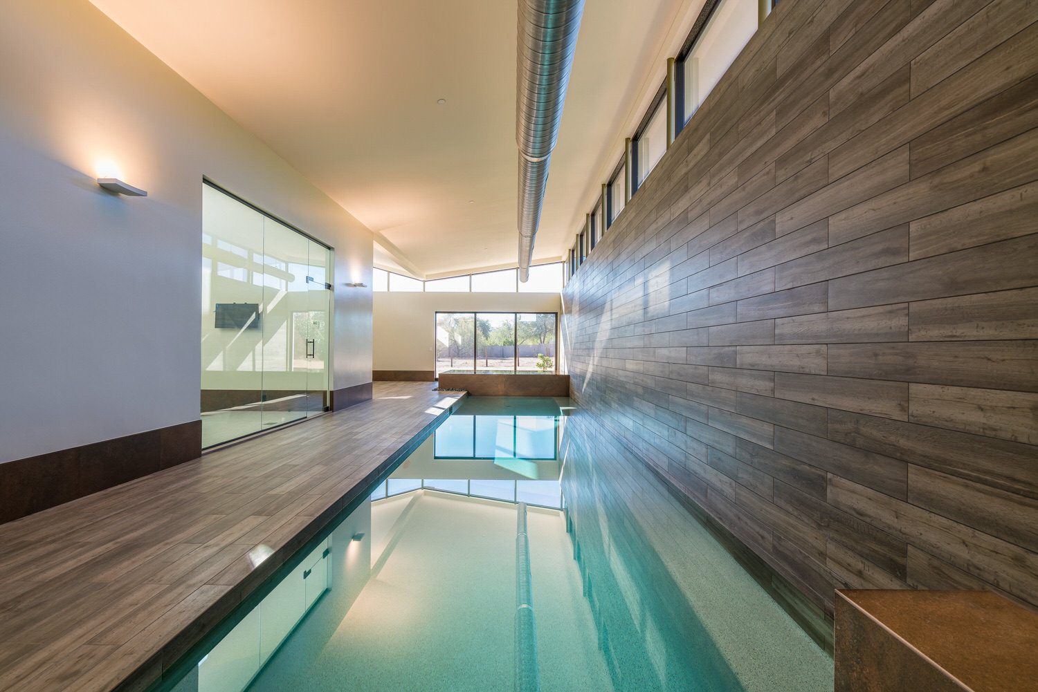 Indoor lap pool