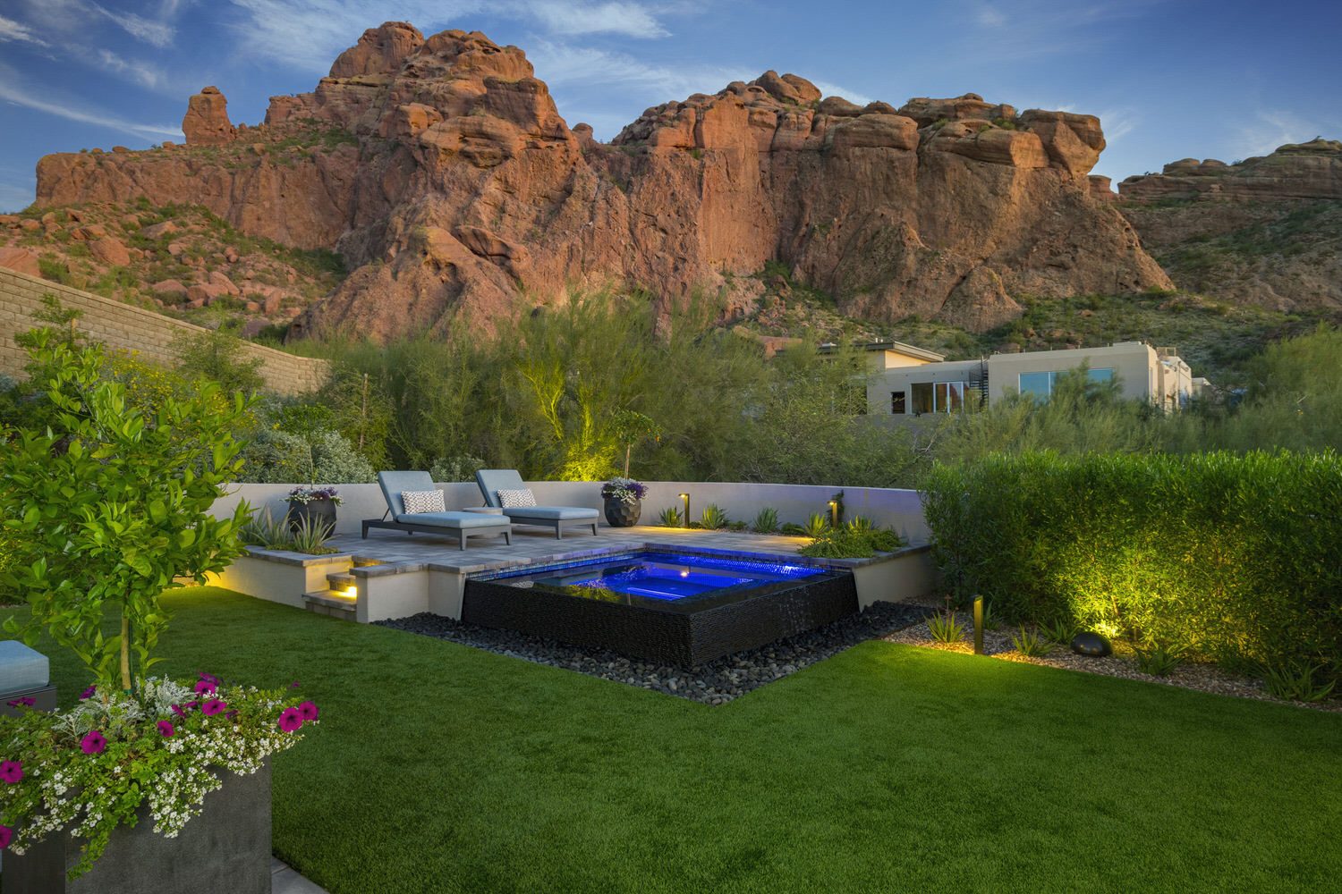 Spa beneath Camelback